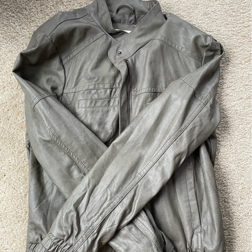 Xhilaration faux leather jacket.